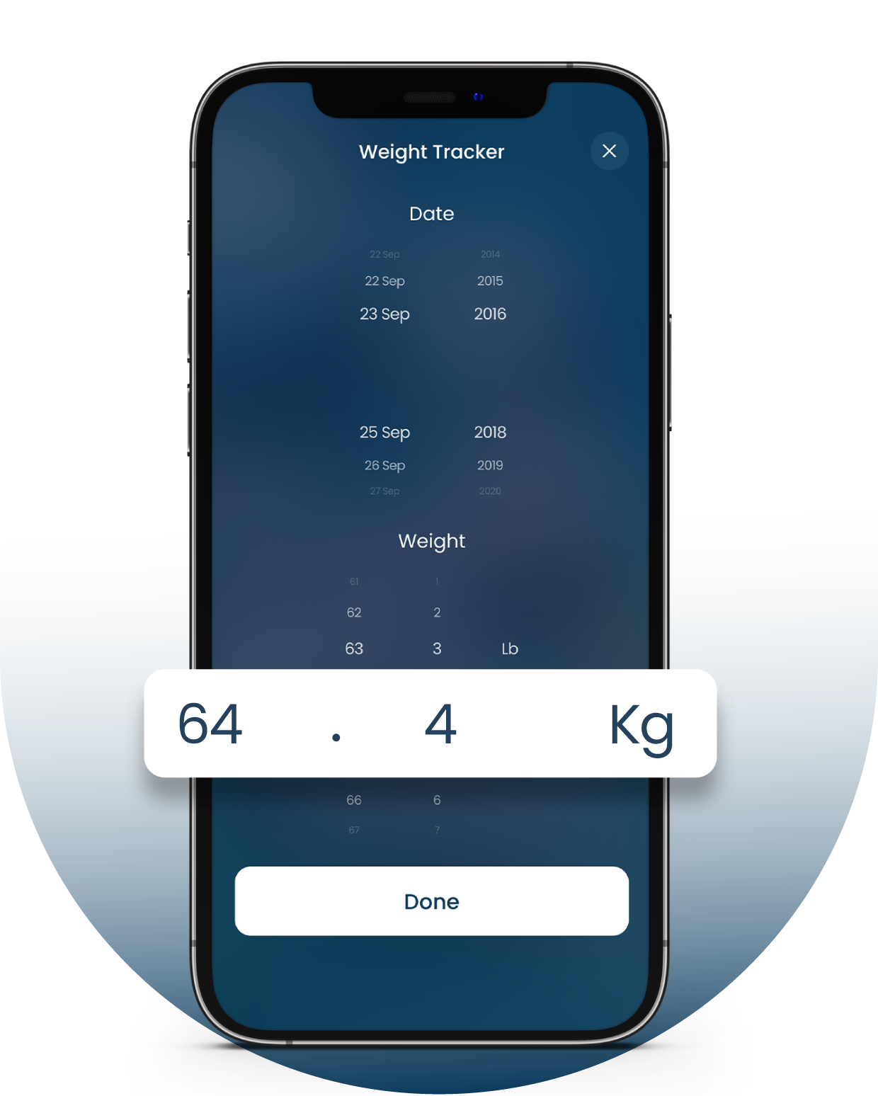 Ultimativer Bodyweight Manager mit Fasten-App für das iPhone