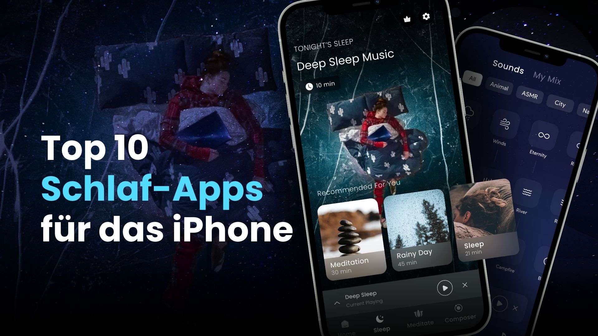 Die 10 besten Schlaf-Apps für das iPhone