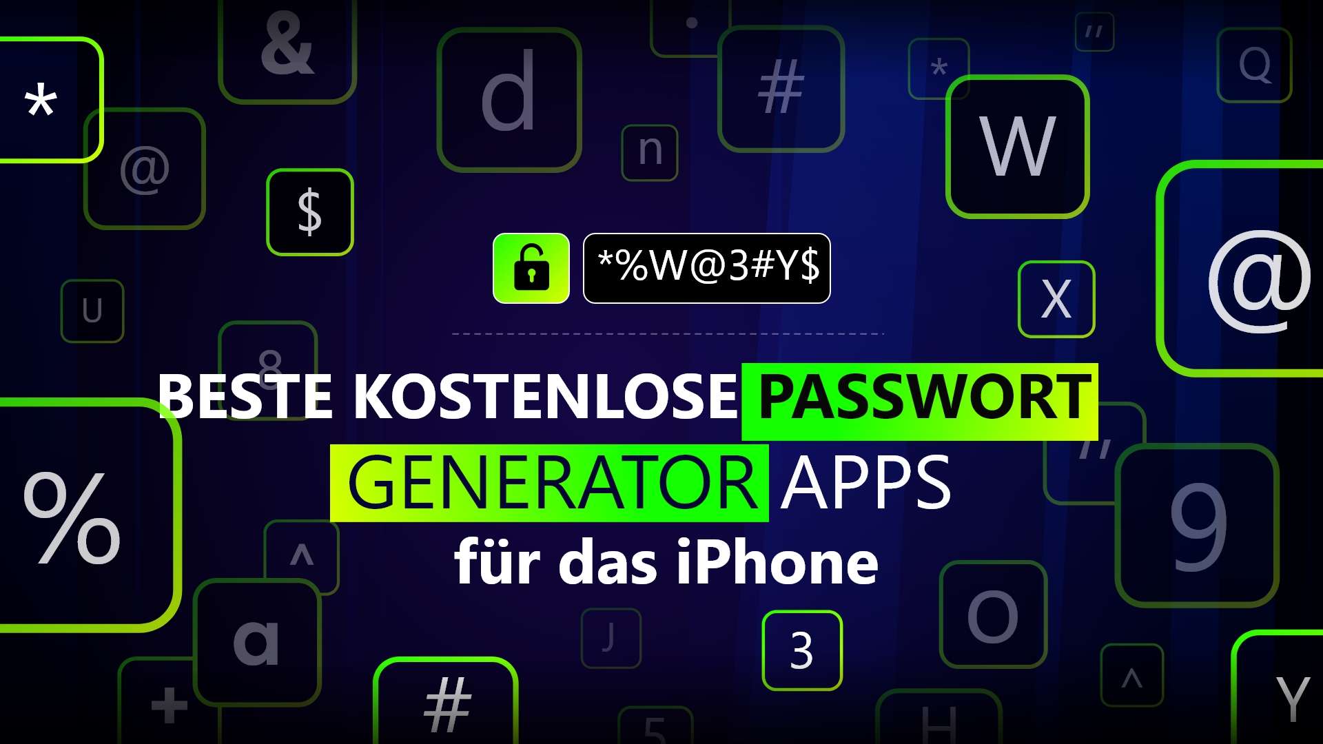 beste kostenlose Passwort-Generator-Apps für das iPhone - 6