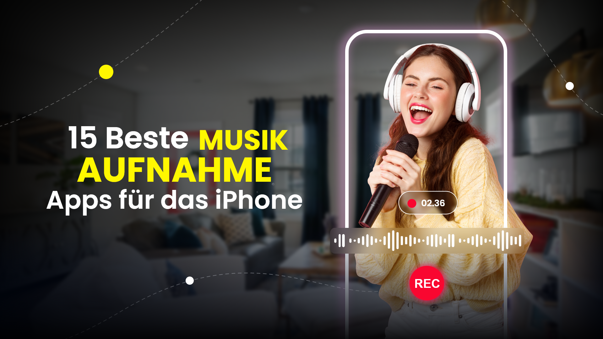 15 beste Musikaufnahme-Apps für das iPhone