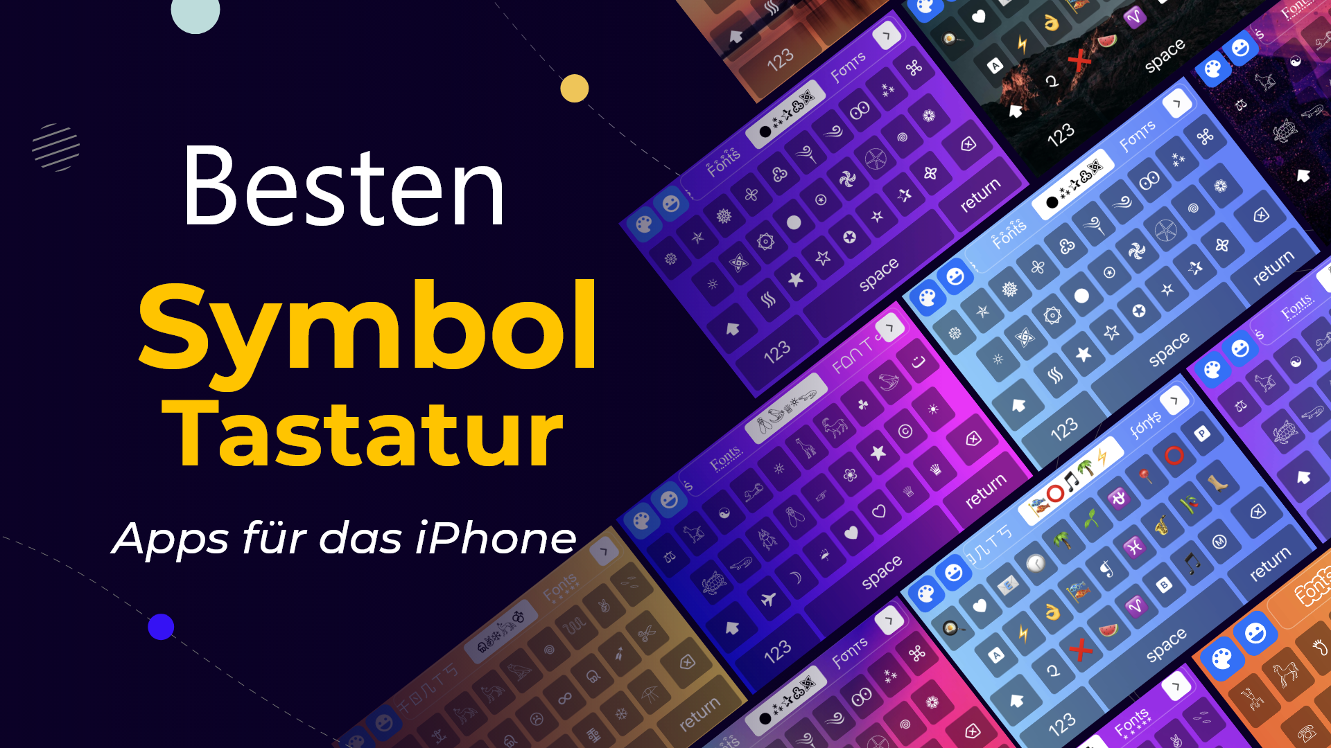 beste Symboltastatur-Apps für das iPhone