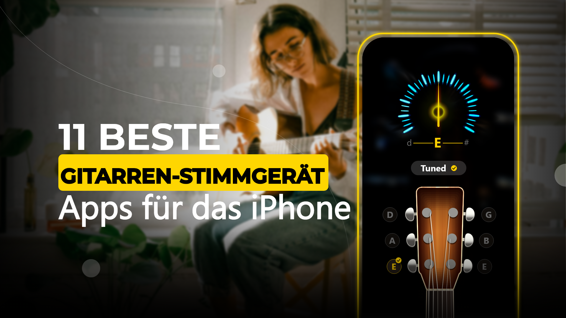 beste kostenlose Gitarren-Stimmgerät-App